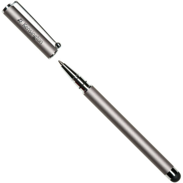 Lápiz óptico y bolígrafo para pantalla táctil Kensington K39305EU color gris