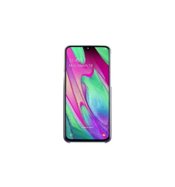 Funda original Samsung Gradation Cover violeta para Samsung Galaxy A40