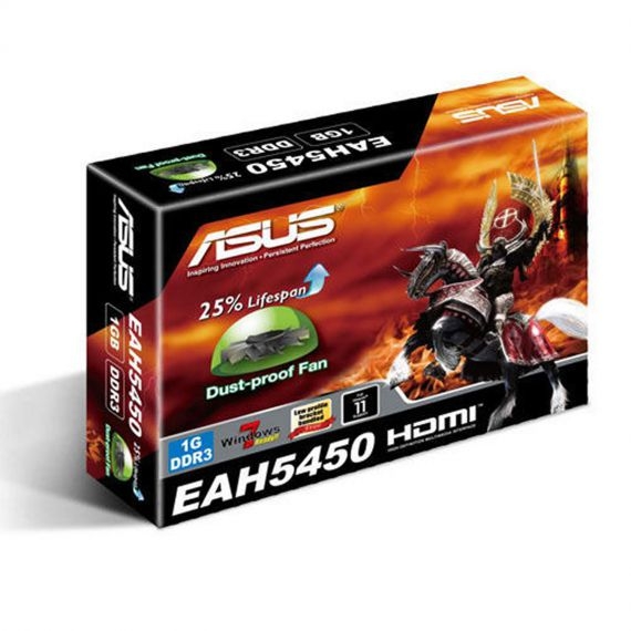 Tarjeta ASUS ATI RADEON EAH5450SL 1GB DDR3 HDMI DVI VGA Usada - Imagen 3