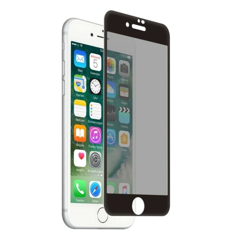 Protector de pantalla Muvit para Apple iPhone 8/7 vidrio templado curvo.