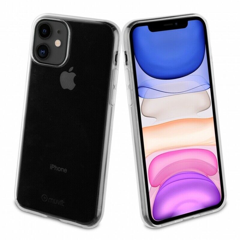 Funda Muvit for change para Apple iPhone 11 Pro recycletek transparente - Imagen 2