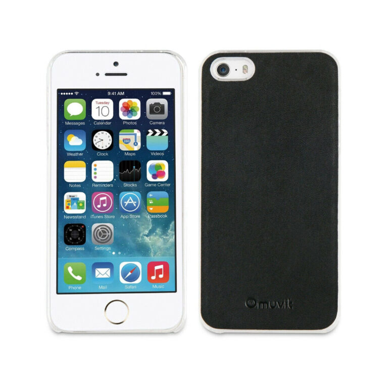 Funda Muvit Magnético para Apple iPhone 5S/SE con Soporte Magnético para Coche