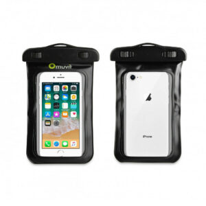 Funda Muvit acuática universal IPx8 hasta 6,5" negra