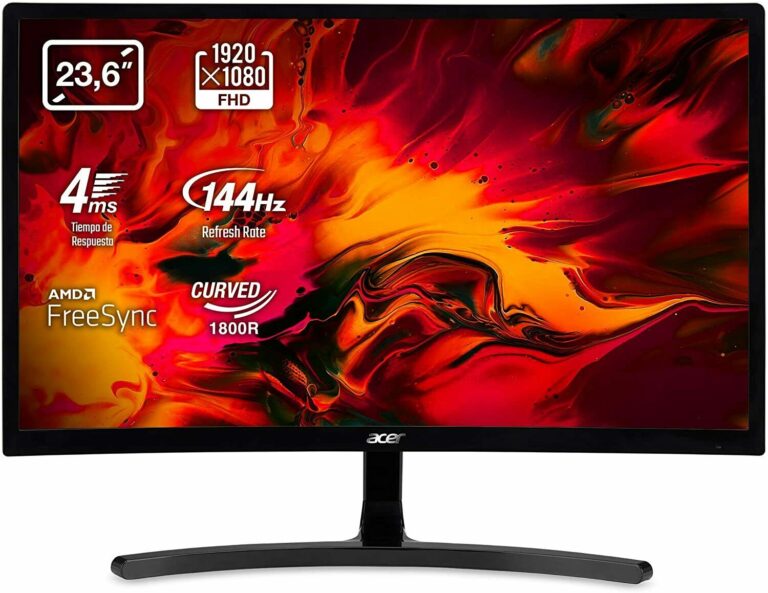 Monitor Acer ED242QR 23.6'' LED FullHD FreeSync Curvo Negro