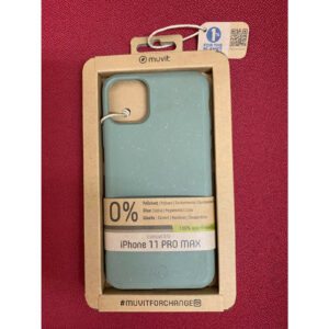 Carcasa muvit for Change para Apple iPhone 11 Pro Max bambootek moss **Rozada**