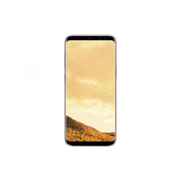 Funda original Samsung Clear Cover para Samsung Galaxy S8+ Rosa. - Imagen 3