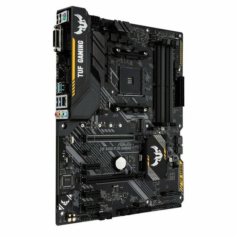 Placa Base ASUS TUF B450-PLUS GAMING Usada **Solo placa base (sin accesorios) y sin embalaje original.** - Imagen 5