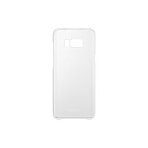 Funda original Samsung Clear View para Galaxy S8 Plus color Plata.
