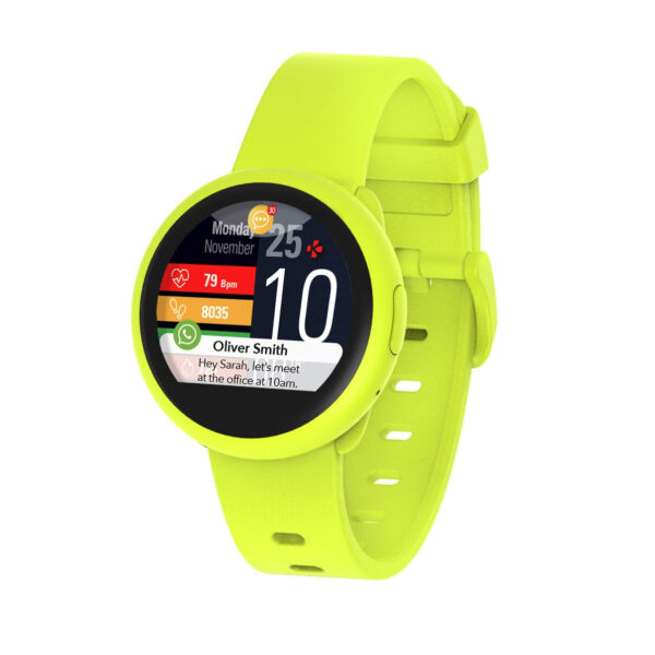 Reloj MyKronoz Zeround 3 Lite TFT 3,1 cm (1.22'') amarillo.