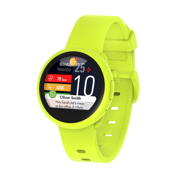 Reloj MyKronoz Zeround 3 Lite TFT 3,1 cm (1.22") amarillo