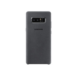 Funda original Samsung Alcantara para Samsung Galaxy Note 8 color gris oscuro