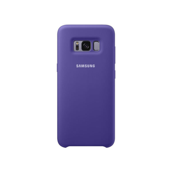 Funda original Samsung de silicona para Samsung Galaxy S8 violeta