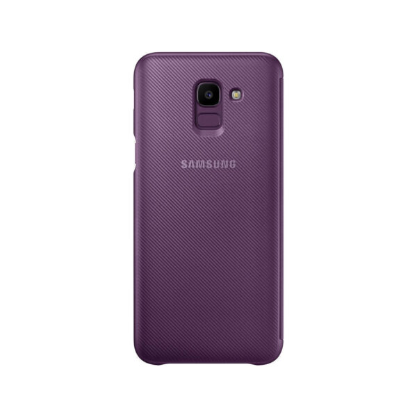 Funda original Samsung Flip Wallet para Samsung Galaxy J6 rosa. - Imagen 4