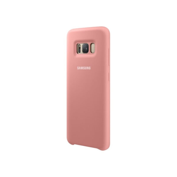Funda original Samsung de silicona para Samsung Galaxy S8 rosa