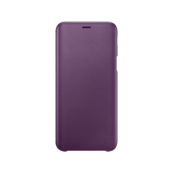 Funda original Samsung Flip Wallet para Samsung Galaxy J6 rosa.