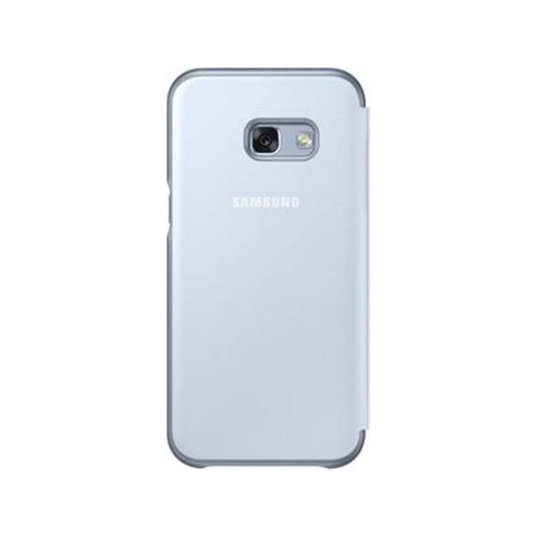 Funda original Samsung Neon Flip Cover para Samsung Galaxy A3 (2017) color azul - Imagen 2