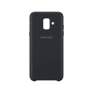 Funda original Samsung Dual Layer para Galaxy A6 2018 color negro