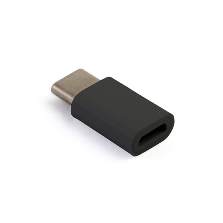 Adaptador Muvit MicroUSB a Tipo C.