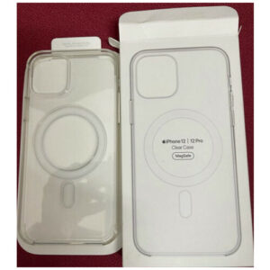 Funda original Apple con MagSafe para el iPhone 12 y iPhone 12 Pro transparente **Tiene una marca en la esquina de la funda**