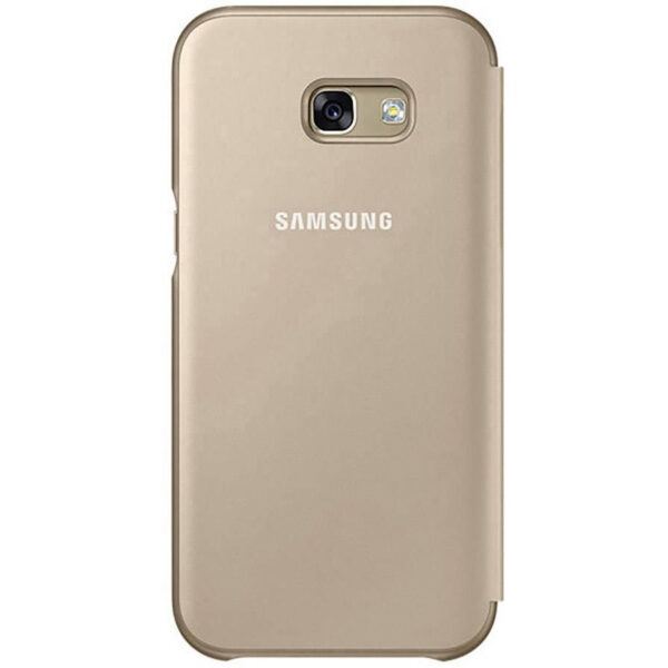 Funda original Samsung Neon Flip Cover para Samsung Galaxy A5 color dorado - Imagen 3