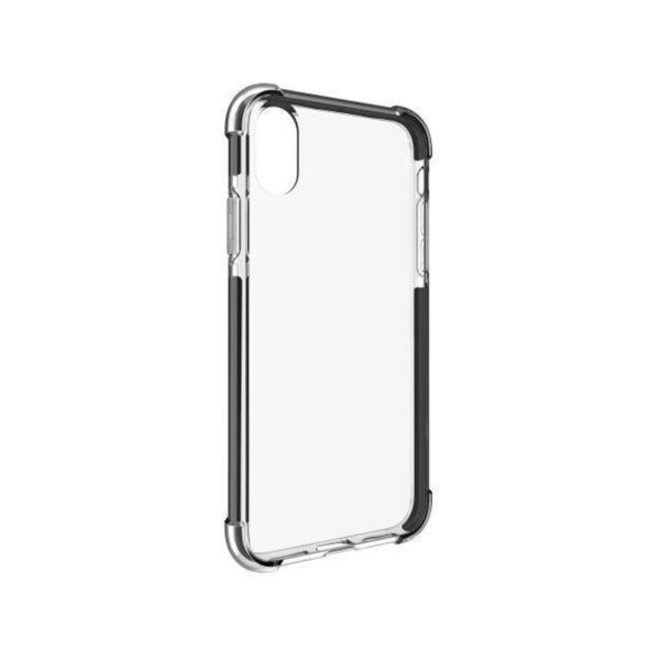Funda Puro Impact Pro para Apple iPhone XR transparente/negro.