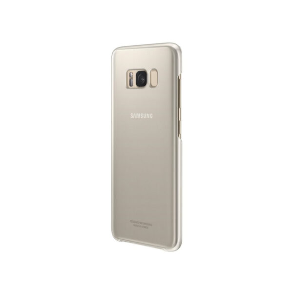 Funda original Samsung Clear Cover para Samsung Galaxy S8 dorado - Imagen 3
