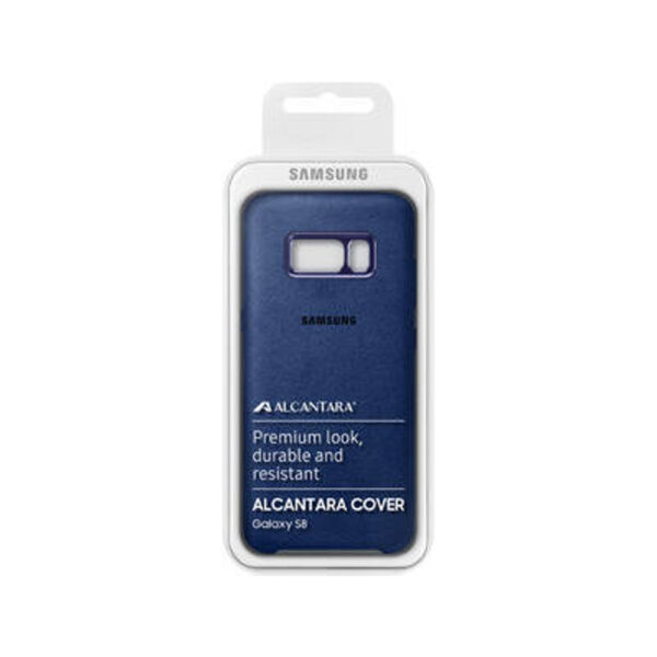 Funda original Samsung Alcantara para Galaxy S8 color azul - Imagen 3