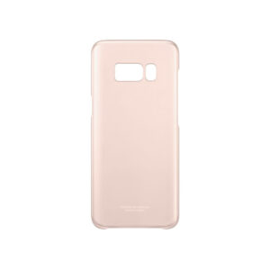 Funda original Samsung Clear Cover para Samsung Galaxy S8 rosa