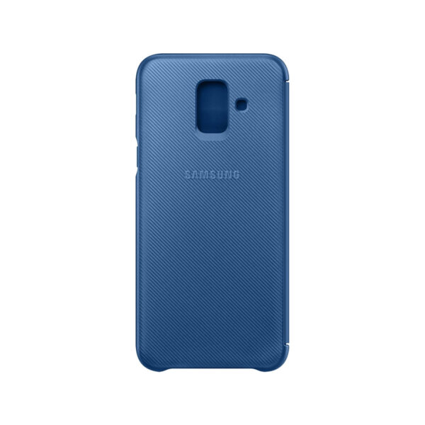 Funda original Samsung Wallet Cover para Samsung Galaxy A6 2018 Billetera Azul - Imagen 3