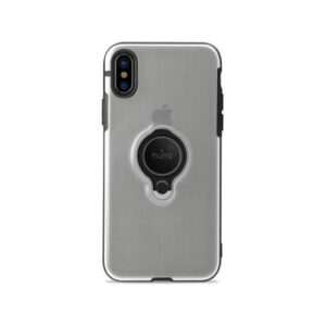 Funda Puro con soporte magnético para Apple iPhone XS Max transparente