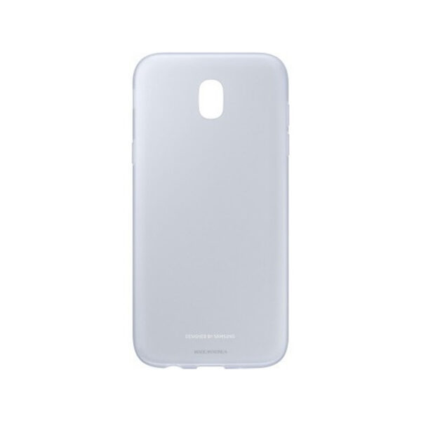 Funda original Samsung Jelly Cover para Galaxy J3 2017 color azul.