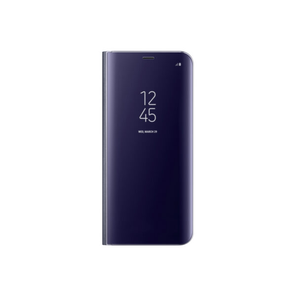 Funda original Samsung Clear View Standing Cover Violeta para Samsung Galaxy S8+