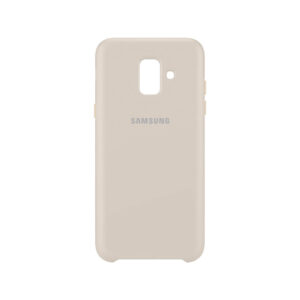 Funda original Samsung Dual Layer para Samsung Galaxy A6 color dorado