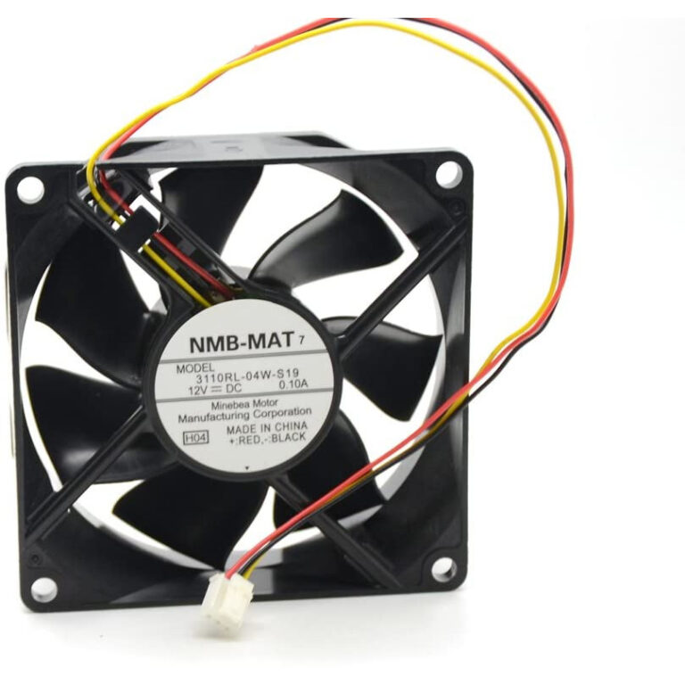 Ventilador NMB-MAT 3110RL-04W-S19 8025 3.150 in 3.1 in DC 12V 0.10A para Samsung