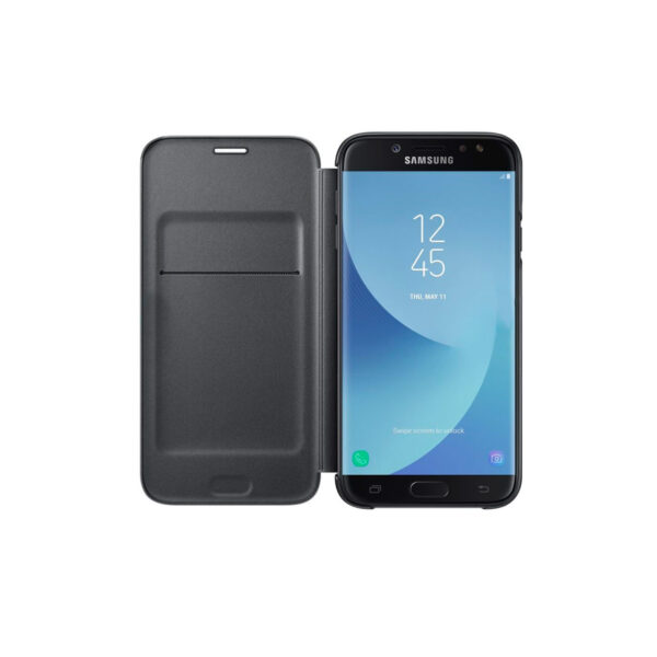 Funda original Samsung Wallet Cover para Samsung Galaxy J7 2017 Billetera Negra - Imagen 2