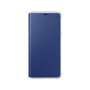 Funda original Samsung Neon Flip Cover para Samsung Galaxy A8 color azul