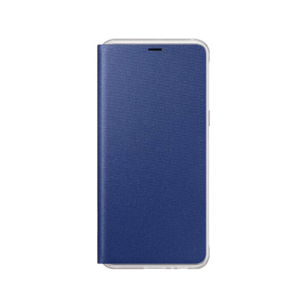 Funda original Samsung Neon Flip Cover para Samsung Galaxy A8 color azul