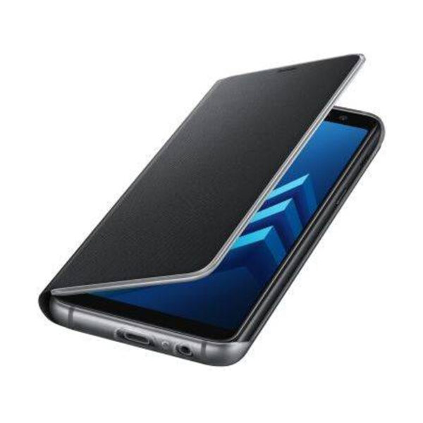Funda original Samsung Neon Flip Cover para Samsung Galaxy A8 color negro - Imagen 4