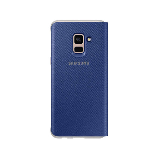 Funda original Samsung Neon Flip Cover para Samsung Galaxy A8 color azul - Imagen 2