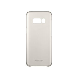 Funda original Samsung Clear Cover para Samsung Galaxy S8 dorado