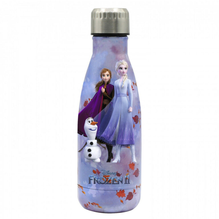 Puro Disney Frozen Botella de acero inoxidable 500ml rosa