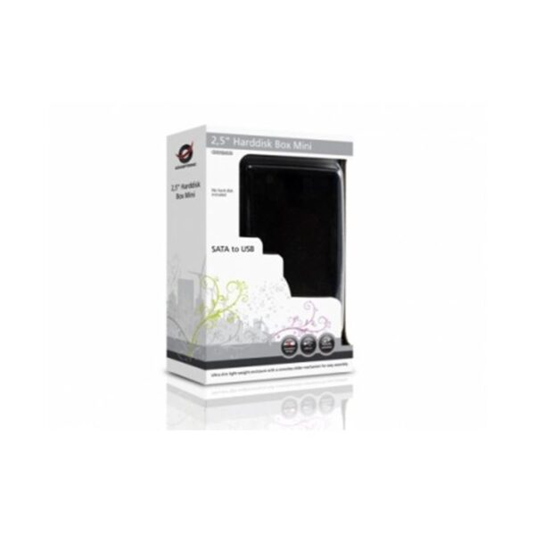 Caja Externa Conceptronic CHD2MUB Universal 2,5'' USB 2.0 color negro - Imagen 2
