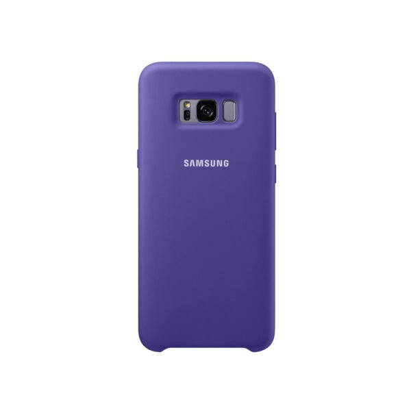 Funda original Samsung de silicona para Samsung Galaxy S8 Plus violeta