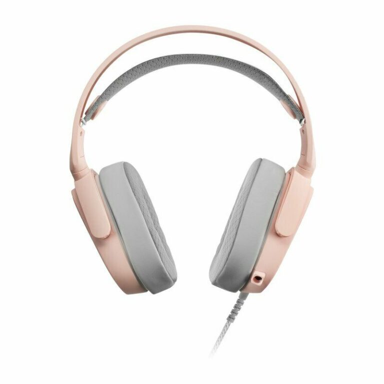 Auriculares Gaming Mars Gaming MHAX rosas **No incluye el micro**.