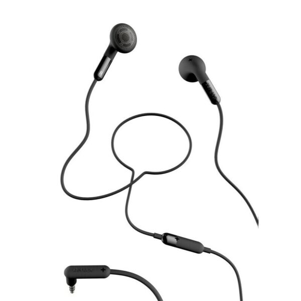 Auriculares DeFunc + TALK con cable jack 3,5 mm negros - Imagen 2