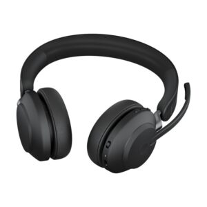 Auriculares Jabra Evolve2 65 Bluetooth Stereo negro **No incluye el adaptador USB A Bluetooth para PC, para usar como cascos Bluetooth.**