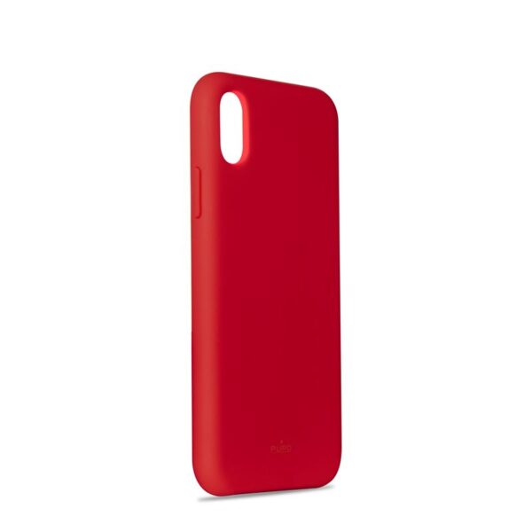 Funda PURO Soft Touch para Apple iPhone XS Max color rojo - Imagen 2