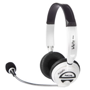 Auriculares NGS Bluetooth MSX6 PRO Diadema Blanca