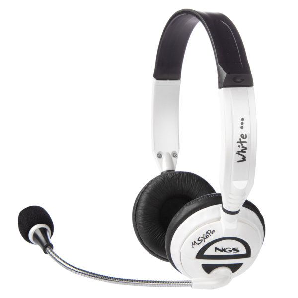Auriculares NGS Bluetooth MSX6 PRO Diadema Blanca