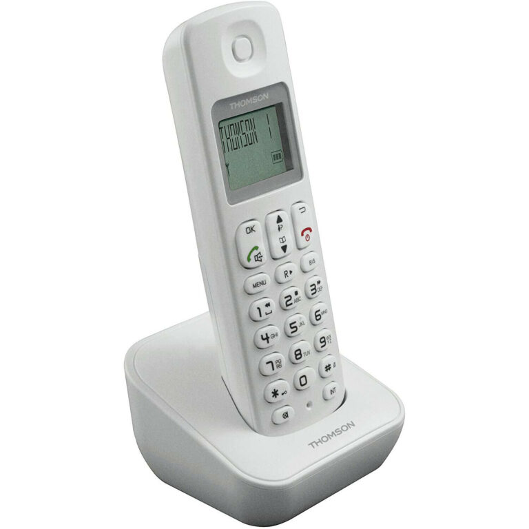 Teléfono inalámbrico Thomson Mica DECT Color Blanco